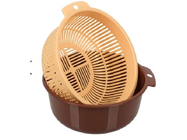 Дуршлаг для мытья зелени, овощей и круп,  разморозки продуктов 17*8 см MARMITON 17350